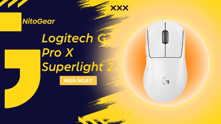 Chuột Logitech G Pro X Superlight 2 Dex Wireless 